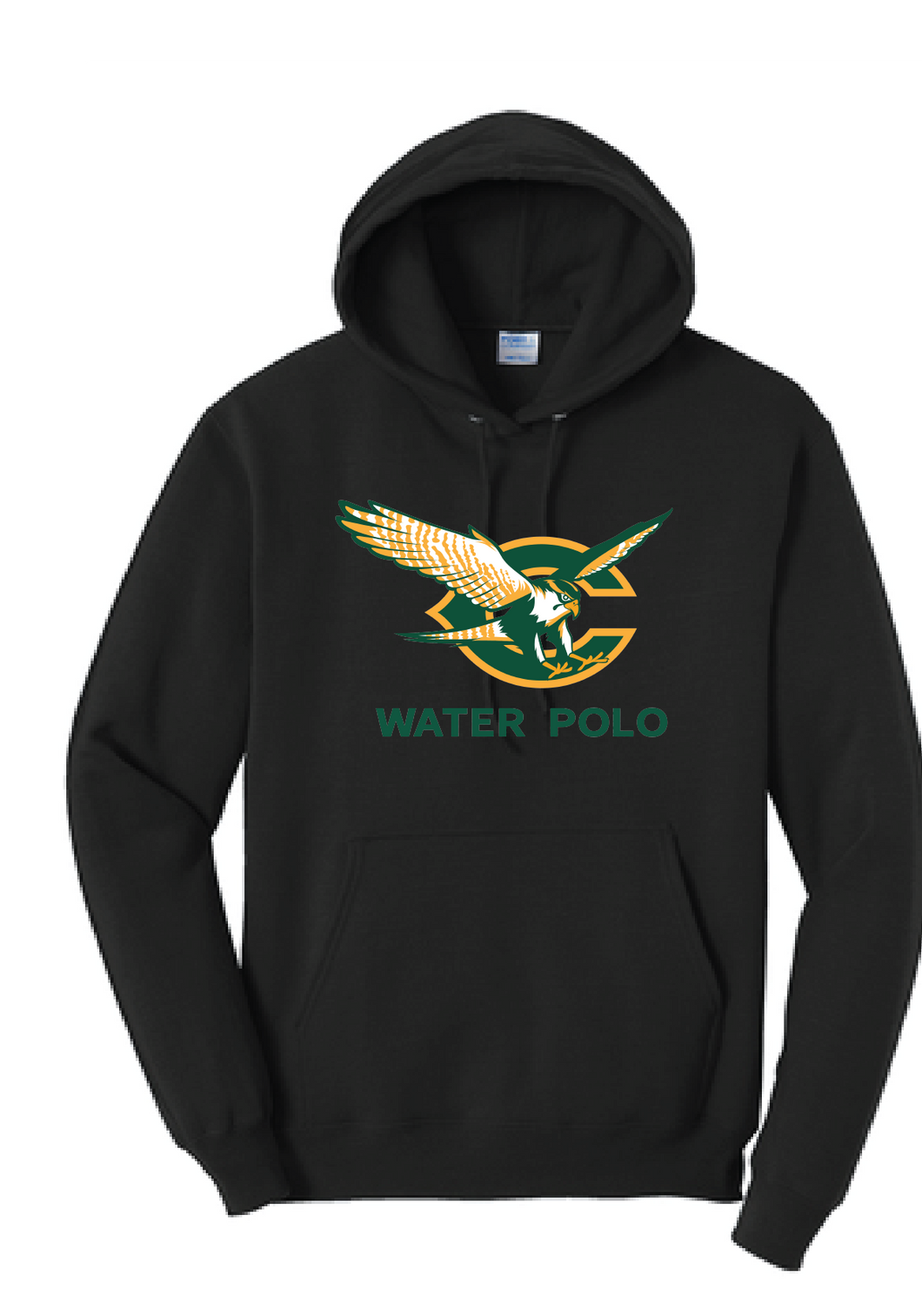 Core Fleece Pullover Hooded Sweatshirt / Black / Cox High School Water Polo