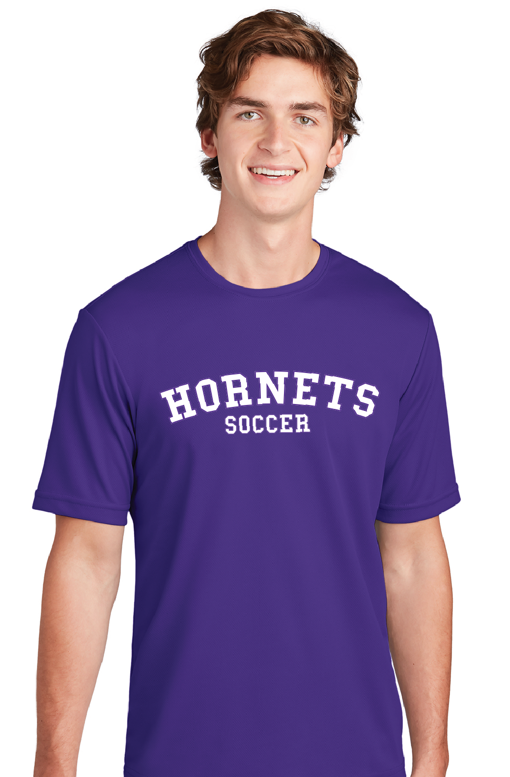 RacerMesh Tee / Purple / Deep Creek Middle School Soccer