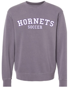 Crewneck Sweatshirt / Pigment Plum / Deep Creek Middle School Soccer