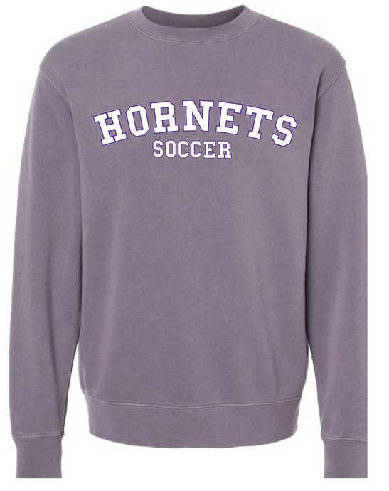 Crewneck Sweatshirt / Pigment Plum / Deep Creek Middle School Soccer