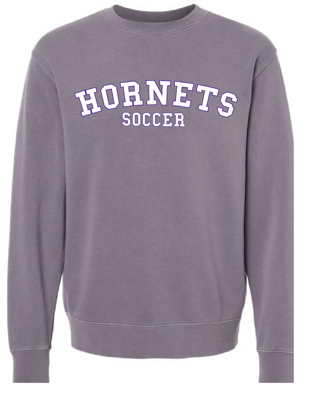 Crewneck Sweatshirt / Pigment Plum / Deep Creek Middle School Soccer