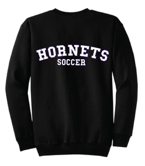 Core Fleece Crewneck Sweatshirt / Black / Deep Creek Middle School Soccer