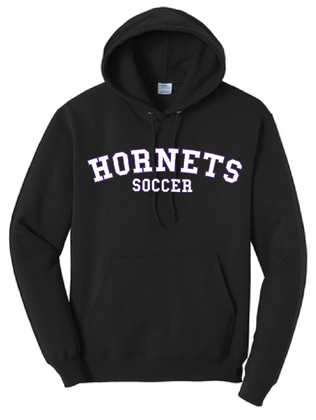 Core Fleece Pullover Hooded Sweatshirt / Black / Deep Creek Middle School Soccer