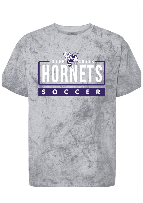 Colorblast Heavyweight T-Shirt / Smoke / Deep Creek Middle School Soccer