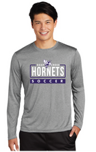 Long Sleeve Heather Contender Tee / Graphite / Deep Creek Middle School Soccer