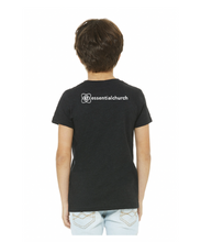 Essential Kids / YOUTH Jersey Tee / Black Heather / Essential Church