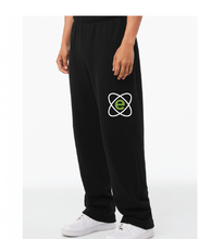 Essential Logo Sponge Fleece Straight Leg Sweatpants / Black / Essential Church