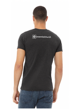 CVC Jersey Tee / Dark Heather Grey / Essential Church