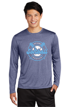 Long Sleeve Heather Contender Tee / Heather Royal / First Colonial High School Softball