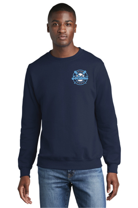 Fleece Crewneck Sweatshirt / Navy / First Colonial High School Softball
