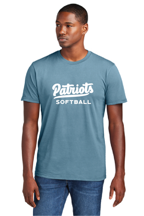 District Wash Softstyle Tee / Dusk Blue / First Colonial High School Softball