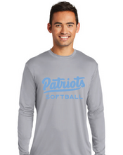 Long Sleeve Performance Tee / Silver / First Colonial High School Softball