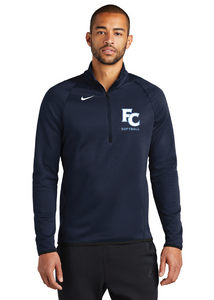 Nike Therma-FIT 1/4-Zip Fleece / Navy / First Colonial High School Softball