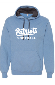 Sofspun Hooded Sweatshirt / Carolina Heather / First Colonial High School Softball