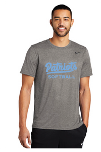 Nike Legend Tee / Heather Grey / First Colonial High School Softball