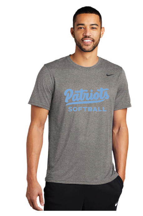 Nike Legend Tee / Heather Grey / First Colonial High School Softball