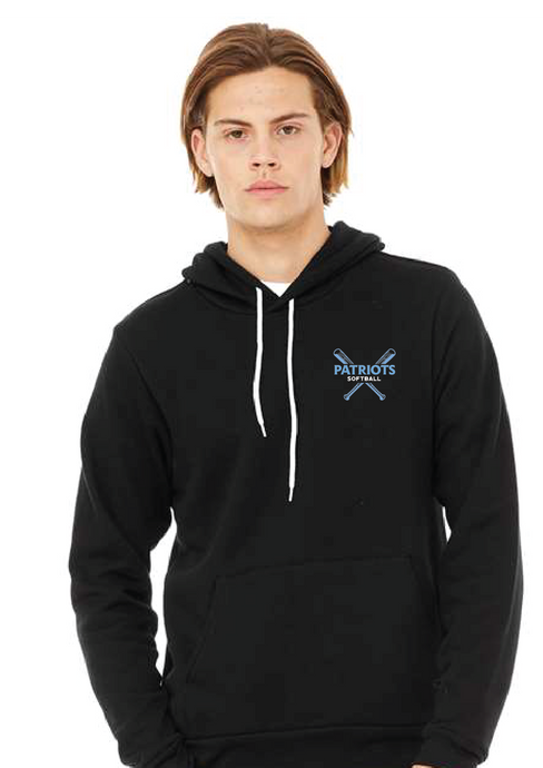 Sponge Fleece Hoodie / Black / First Colonial High School Softball