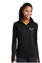 Stretch 1/2-Zip Pullover / Black / First Colonial High School Softball