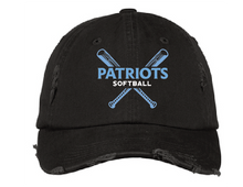 Distressed Trucker Hat / Black / First Colonial High School Softball