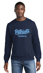 Core Fleece Crewneck Sweatshirt / Navy / First Colonial High School Tennis