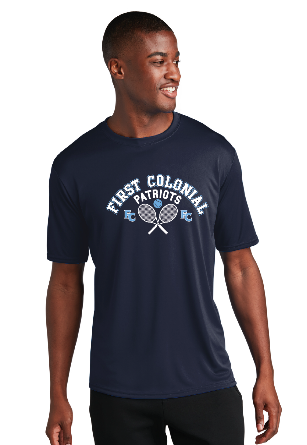 Performance Tee / Navy / First Colonial High School Tennis