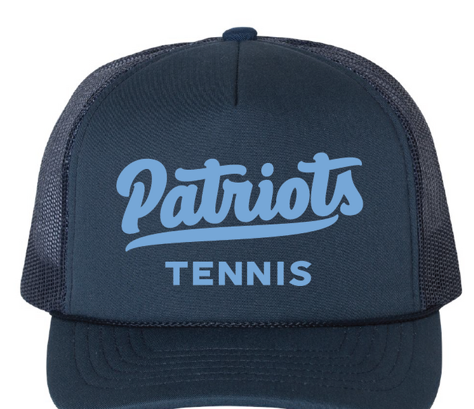 Foam Trucker Cap / Navy / First Colonial High School Tennis