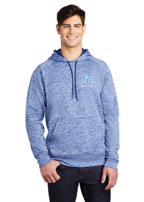 Electric Heather Fleece Hooded Pullover / Royal Blue / First Colonial High School Wrestling