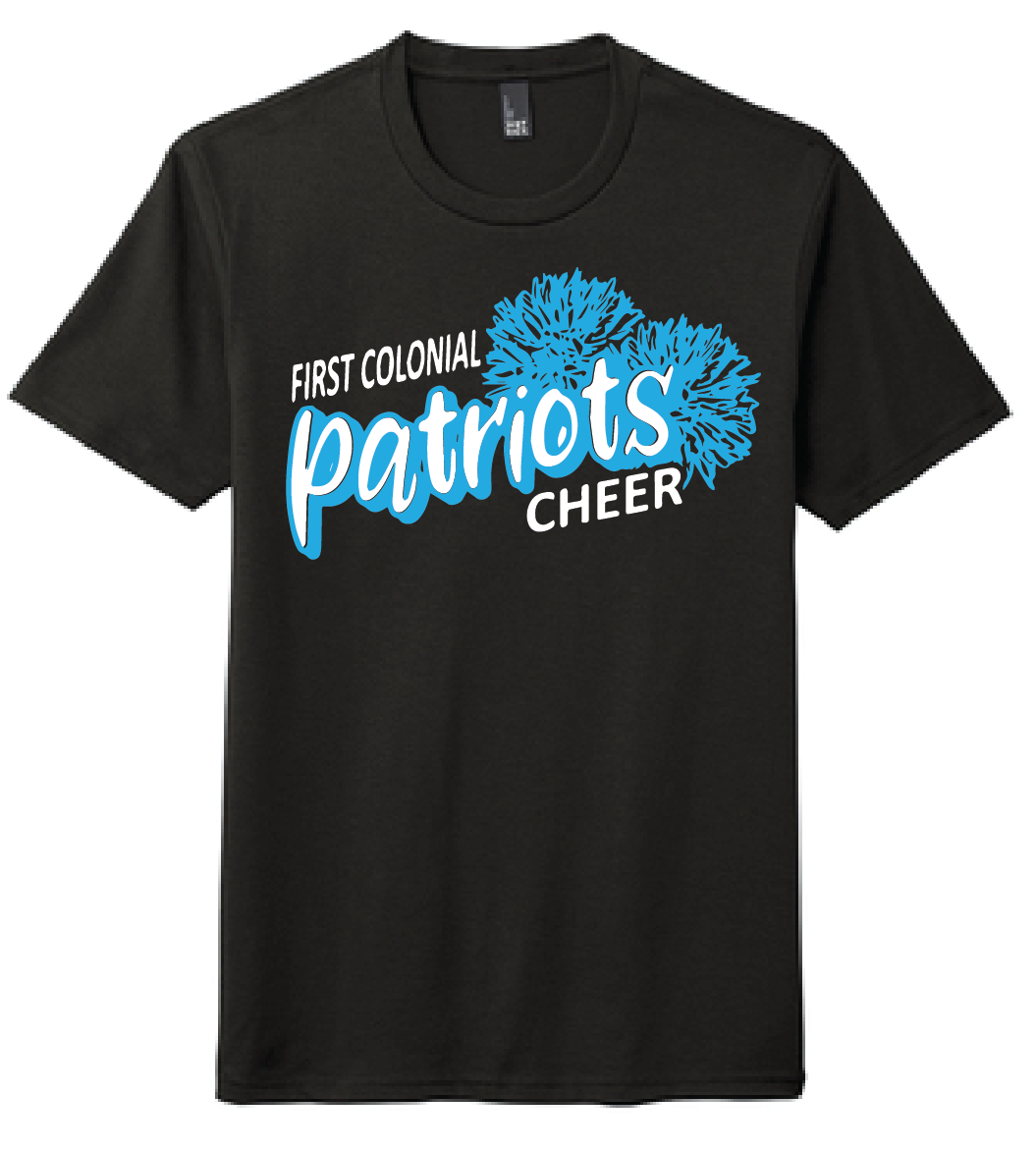 Perfect Tri Tee / Black / First Colonial High School Cheerleading