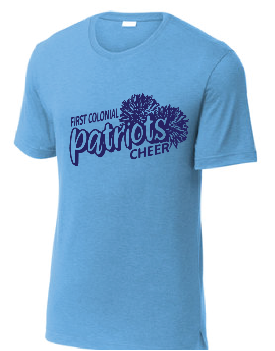 Strive Tee / Carolina Blue / First Colonial High School Cheerleading