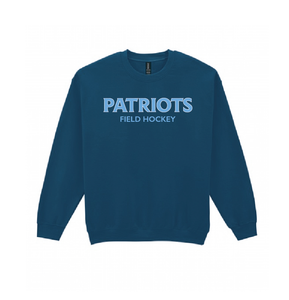 Softstyle Crewneck Sweatshirt / Navy / First Colonial High School Field Hockey