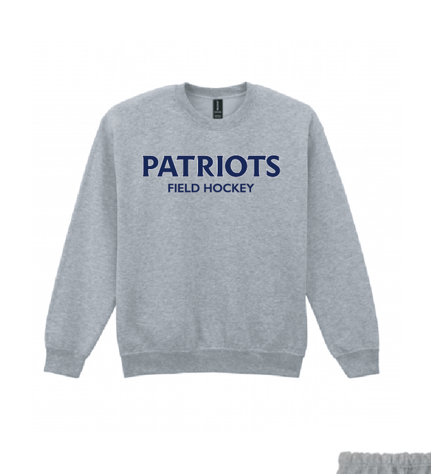 Softstyle Crewneck Sweatshirt / Sport Grey / First Colonial High School Field Hockey
