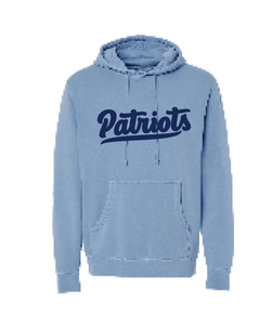 Midweight Pigment-Dyed Hooded Sweatshirt / Pigment Light Blue / First Colonial Field Hockey