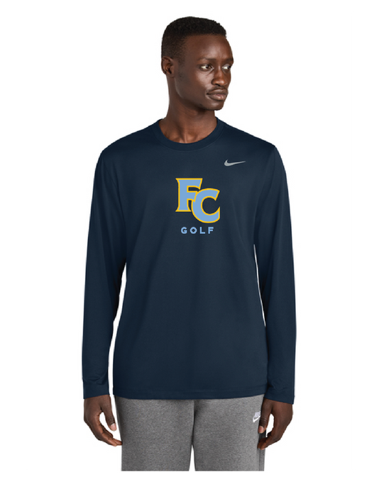 Team rLegend Long Sleeve Tee / Navy  / First Colonial High School Golf