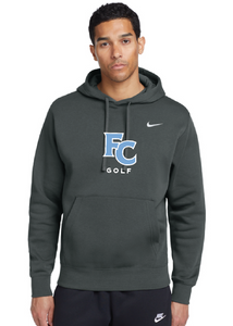 Nike Club Fleece Pullover Hoodie / Anthracite / First Colonial High School Golf