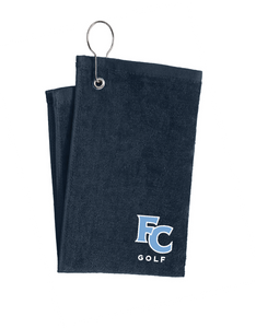 Grommeted Hemmed Towel / Navy  / First Colonial High School Golf