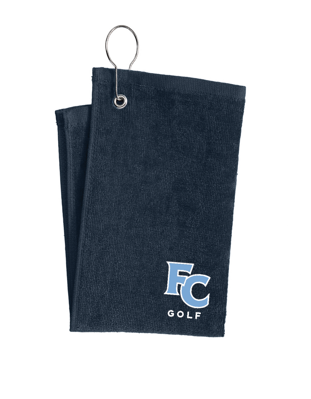 Grommeted Hemmed Towel / Navy  / First Colonial High School Golf