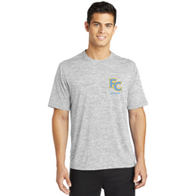 Electric Heather Tee / Silver / First Colonial High School Golf
