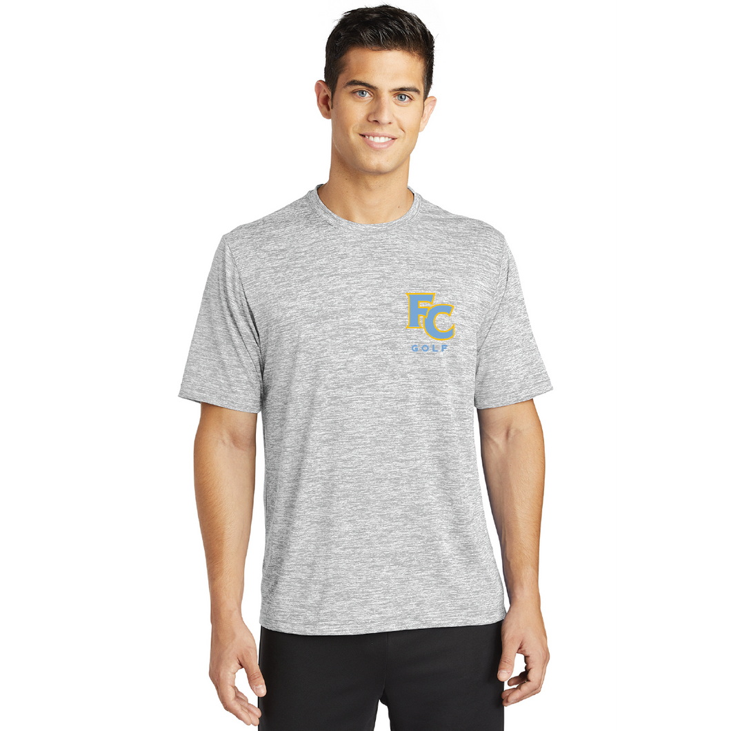 Electric Heather Tee / Silver / First Colonial High School Golf