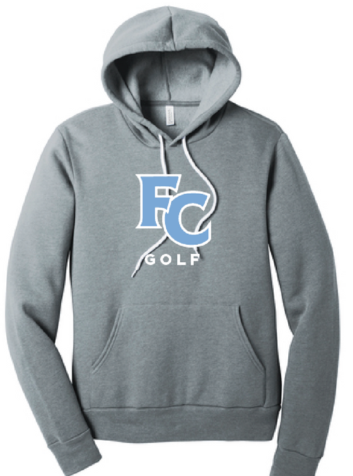 Unisex Sponge Fleece Pullover Hoodie / Athletic Heather / First Colonial High School Golf