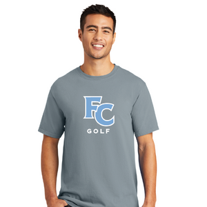 Garment-Dyed Tee / Dove Grey / First Colonial High School Golf