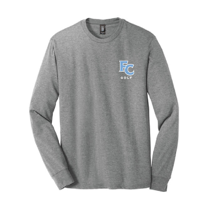 Perfect Tri Long Sleeve Tee / Grey Frost / First Colonial High School Golf