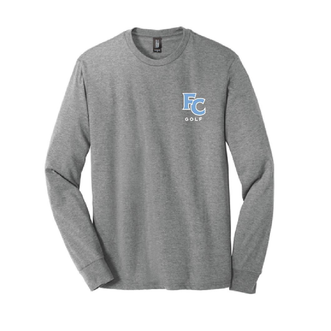 Perfect Tri Long Sleeve Tee / Grey Frost / First Colonial High School Golf