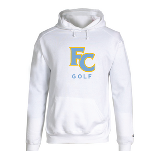 Core Fleece Pullover Hooded Sweatshirt / White / First Colonial High School Golf