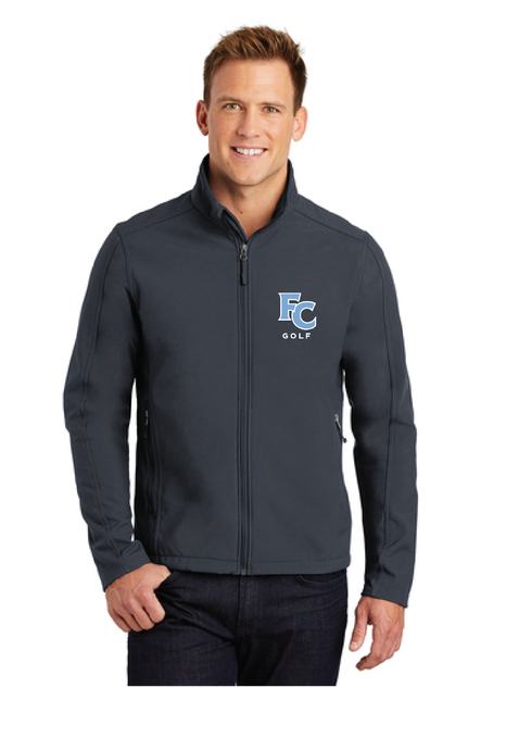 Core Soft Shell Jacket / Grey  / First Colonial High School Golf