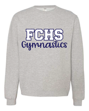 Midweight Crewneck Sweatshirt / Heather Grey / First Colonial High School Gymnastics