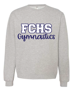 Midweight Crewneck Sweatshirt / Heather Grey / First Colonial High School Gymnastics