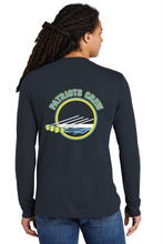 Softstyle Triblend Long Sleeve Tee / Navy / First Colonial High School Rowing