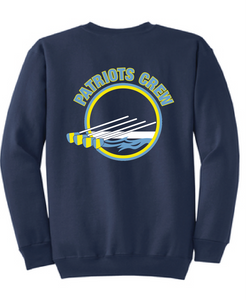 Fleece Crewneck Sweatshirt / Navy / First Colonial High School Rowing