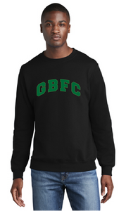 Core Fleece Crewneck Sweatshirt / Black / Great Bridge High School Soccer