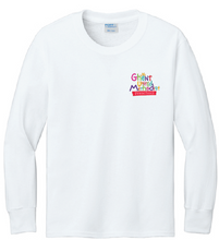 Long Sleeve Core Cotton Tee (Youth & Adult) / White / Ghent United Methodist Preschool